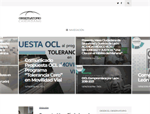Tablet Screenshot of ocl.org.mx